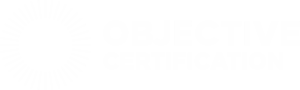 Objective Certification-white-logo